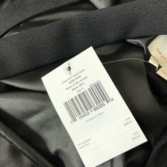 Kate Spade Crepe Bow Back Dress - Picture 7 of 7